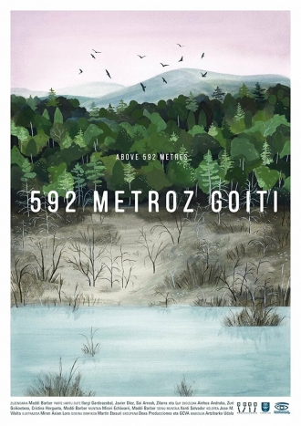 Above 592 metres (2018)
