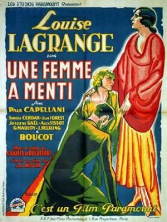 Une femme a menti (фильм 1930)