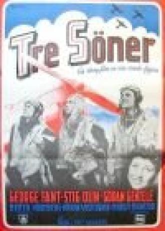 Tre söner gick till flyget (фильм 1945)